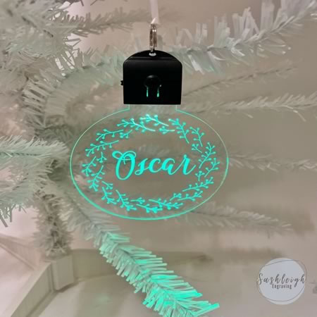 LED Ornament - Wreath