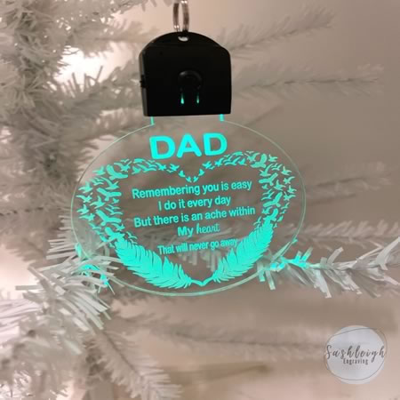 LED Ornament - Memorial