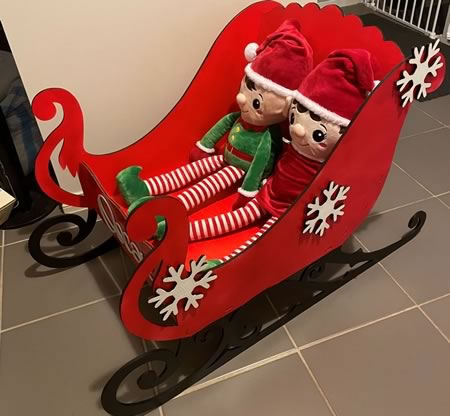 Christmas Sleigh - Large