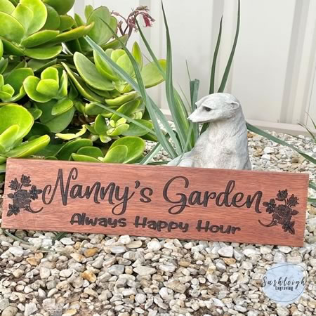 Garden Outdoor Sign