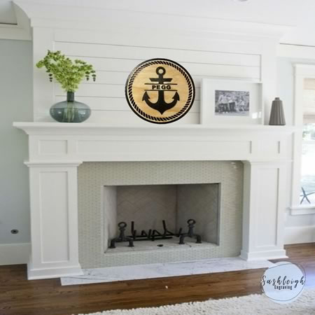 Family Sign with Anchor