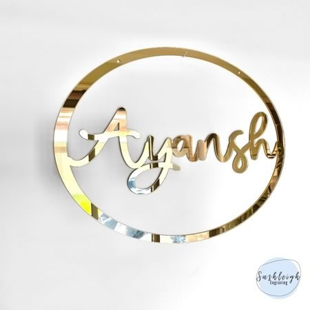 Name in Hoop