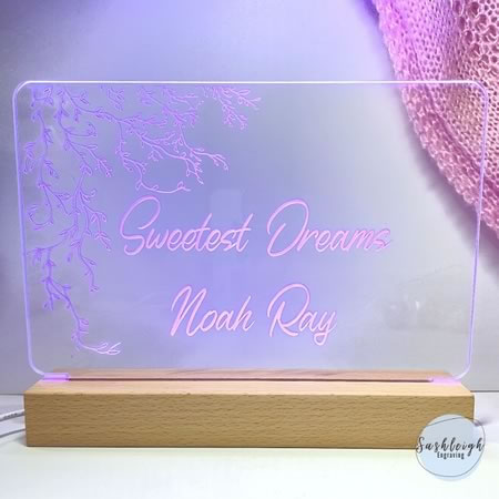 LED Night Light - Sweetest Dreams