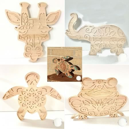 Animal Shape Chopping/Server Boards
