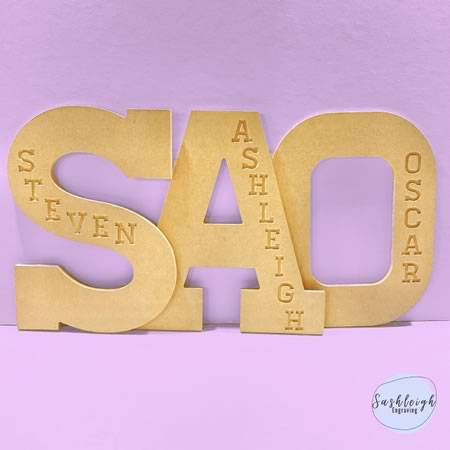 Personalised Initial and Name
