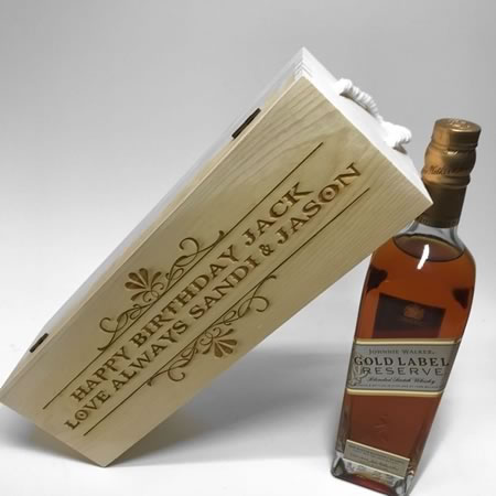 Personalised Bottle Box