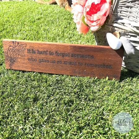 Memorial Garden Board