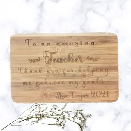 Chopping Board Mini - Teacher Gift