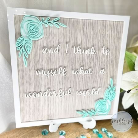 Home Decoration Plaque