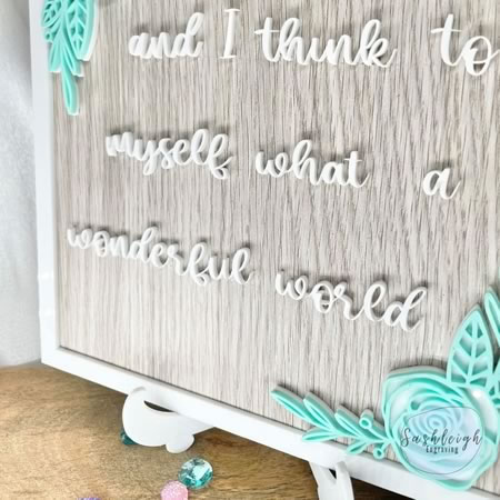 Home Decoration Plaque