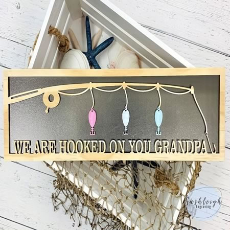 Hooked on you Sign