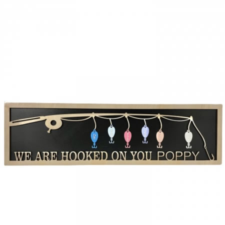 Hooked on you Sign