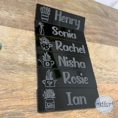 Name Badges - Plant Theme