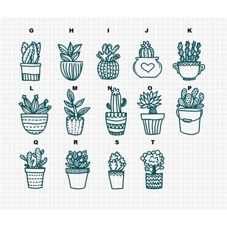 Name Badges - Plant Theme
