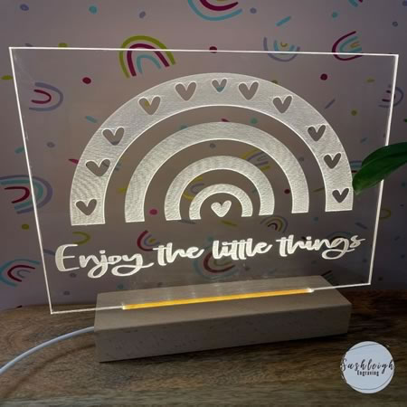 Enjoy the Little Things Night Light