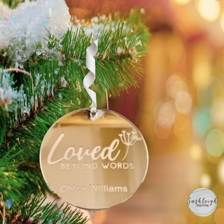 Loved beyond Words Ornament