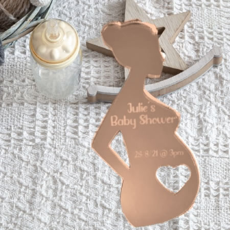 Baby Shower Invitations - Pregnant Woman