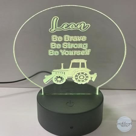 Night Light - Be Strong, Be Brave, Be Yourself - Introductory Price!