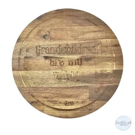Chopping Board - Grandchildren are my World