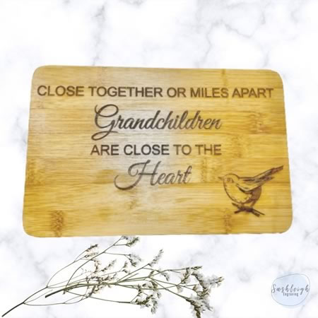 Chopping Board - Mini Close together or Miles Apart