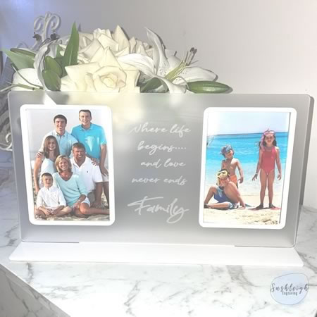 Where Life Begins Photo Frame