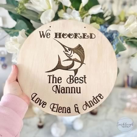 We hooked the best Dad/Pop Plaque