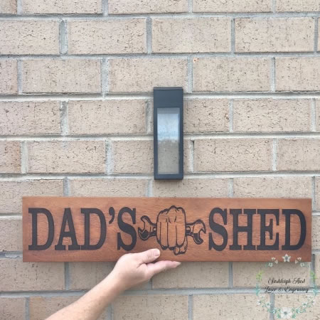 Wood Shed Sign