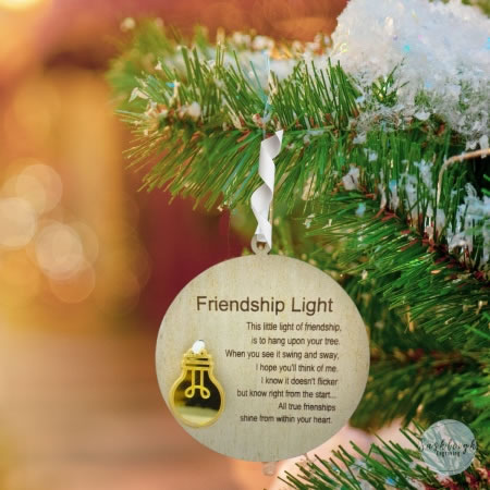 Christmas - Friendship Light Ornament