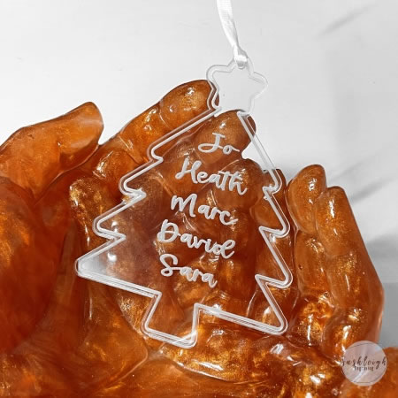 Christmas Ornament - Tree with Names