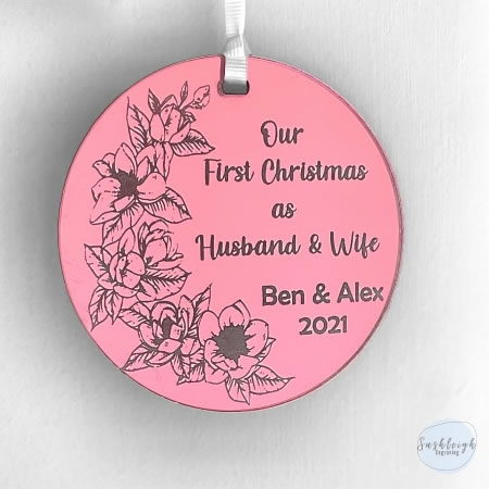 Christmas Ornament - Our First Christmas