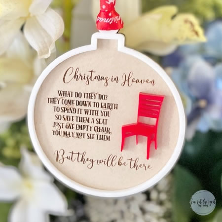 Christmas in Heaven Ornament