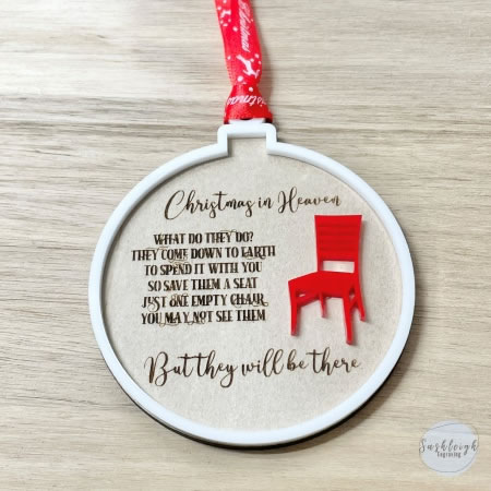 Christmas in Heaven Ornament