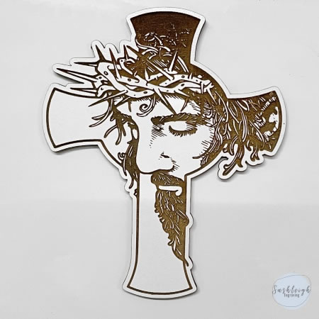 Jesus Cross Fridge Magnet