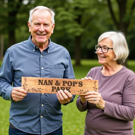Nan and Pop House Sign