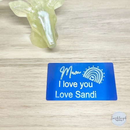 Meaningful Wallet/Bag Cards