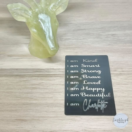 Meaningful Wallet/Bag Cards