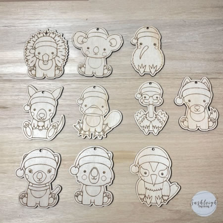 Christmas Ornaments - Australian Animals