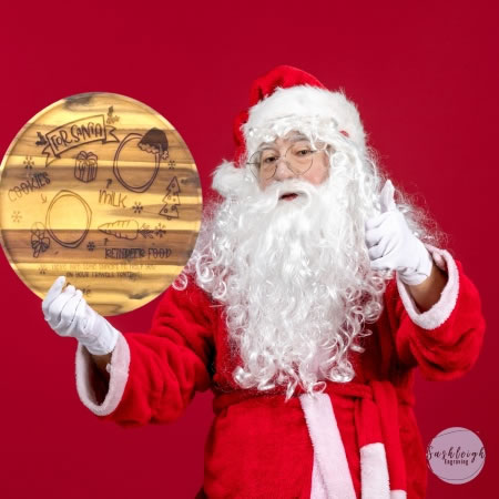 Christmas Santa Treat Board