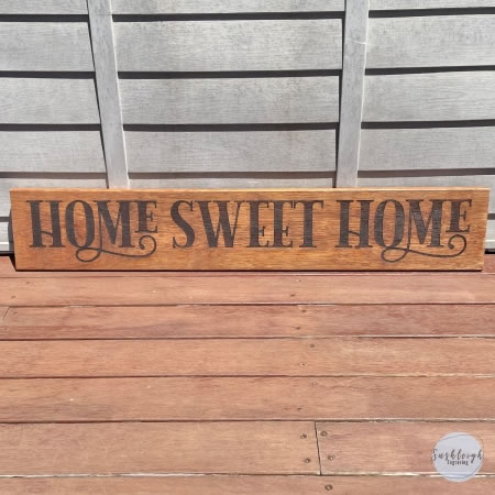 Home Sweet Home Sign