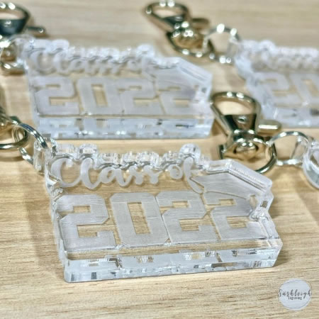 Graduation Keyring Personalised - 2022