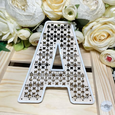 Letters in Rattan Design