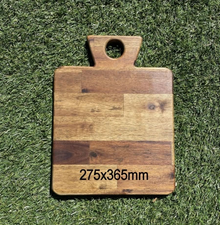 Chopping Board Range - Square with Diamond Handle