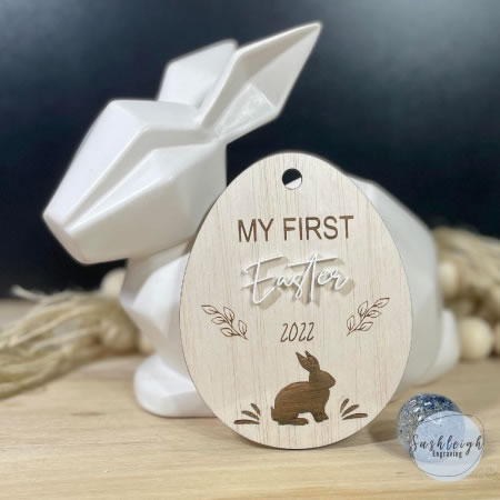 My First Easter Tag
