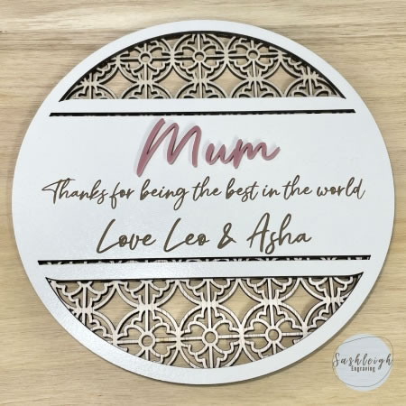 Mum Gift Plaque