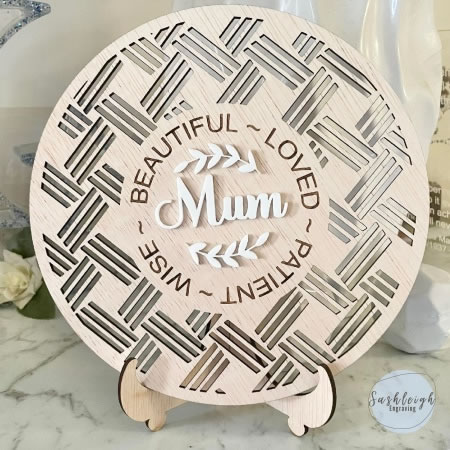 Mothers Day Plaque for Mum or Nan