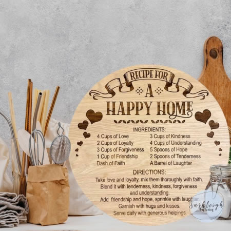 Recipe for a Happy Home