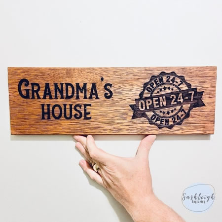 Grandmas House Sign