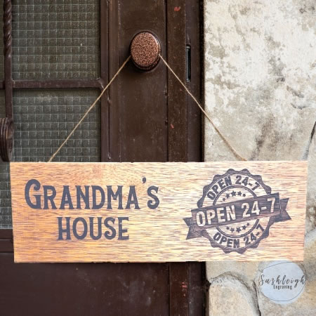 Grandmas House Sign