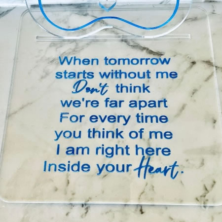 Pet Memorial Plaque