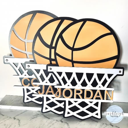 Basketball Personalised Kids Decor